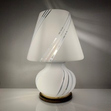 Lampe champignon verre Murano