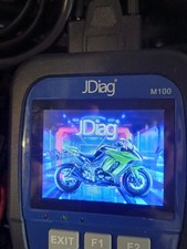 ? JDiag M100 Pro Scanner Diagnostic Moto Universel  Lecteur de Code OBD2