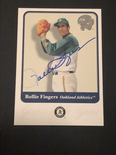 Hof rollie fingers 2001 - 2001, fleer