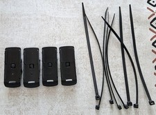 Lot de 4 supports vélo pour