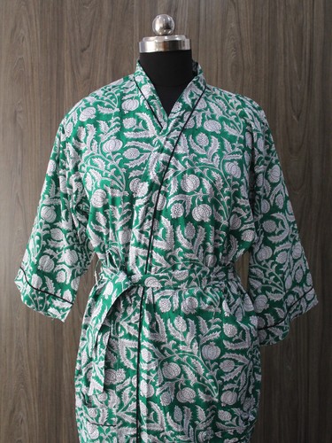 Robe nuit coton à - robe, en