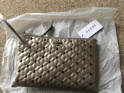 Petit sac zippé - , clouté