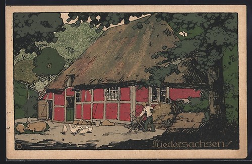 Carte postale imprimée - , en