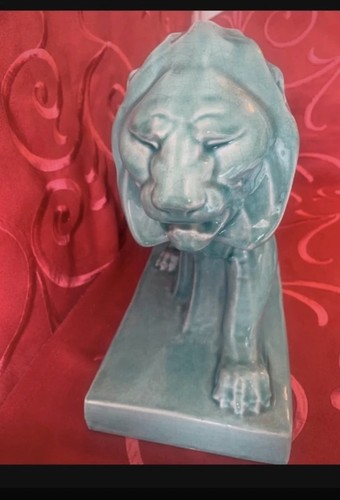 Très beau lion céramique - lion, en