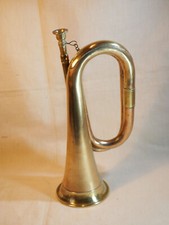 AUTHENTIQUE Rare bugle armée britannique 1ère guerre mondiale WWI SDB24CUI002