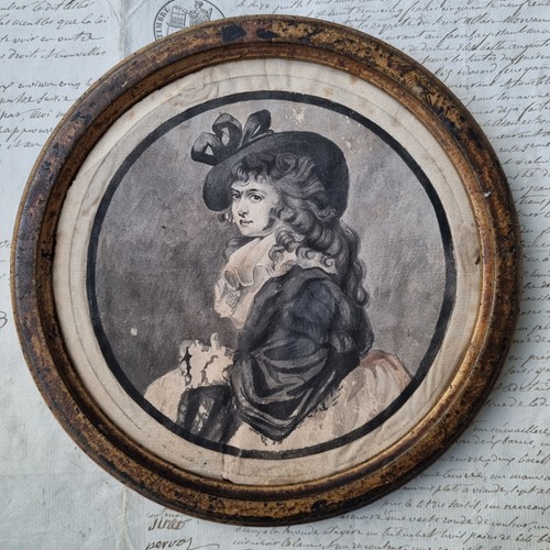 Dessin lavis début xixè - dessin,
