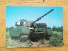 CPA PHOTO WW2 39-45 Blindé char lourd Anglais Centurion canon 105 mm 1949