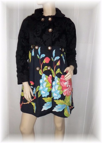 Superbe manteau noir - b,