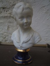 BUSTE BISCUIT THARAUD LIMOGES D'APRES HOUDON