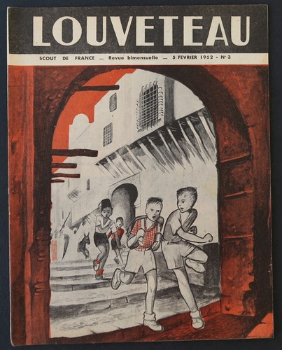 Louveteau 5 fevrier 1952 - louveteau,