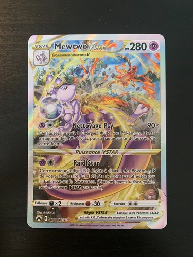 Carte pokémon mewtwo - pokémon,