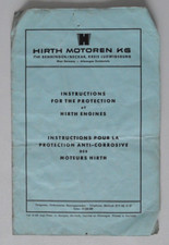 HIRTH Motoren KG Instructions