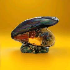 Lampe  Moule Coquillage,vallauris Ceramique Vintage Barbotine