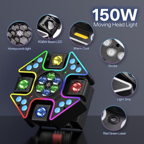 Moving head lights 150w - dj,