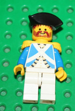 Lego Pirates Minifig Imperial Soldier -Officer ref pi063 set 6276 6267 6259 6273