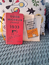 guide michelin 1933 État Collection Avec Son Document Inséré Très Rare 