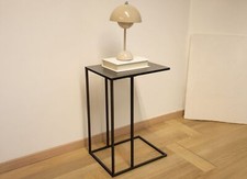 Table D'Appoint Métal Noir