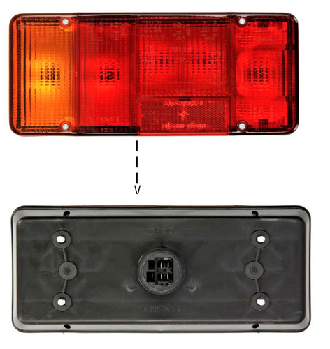 Lampe feu arriere - lampe,