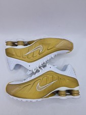 NIKE SHOX R4, METALLIC GOLD