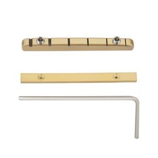 Sillet de Chevalet en Laiton pour Guitare électrique 42 Mm Réglable en Hauteu...