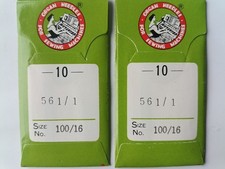 Aiguilles pour machine à coudre plate Willox & Gibbs 555, 561/1, FLx1A,...