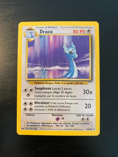 Carte pokémon draco - :, 18/102