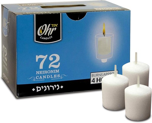 Bougies neironim shabbat - bougies, de