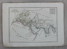Carte d'Atlas de 1835 Monin -