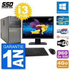 PC Tour Dell 7010 Ecran 27"