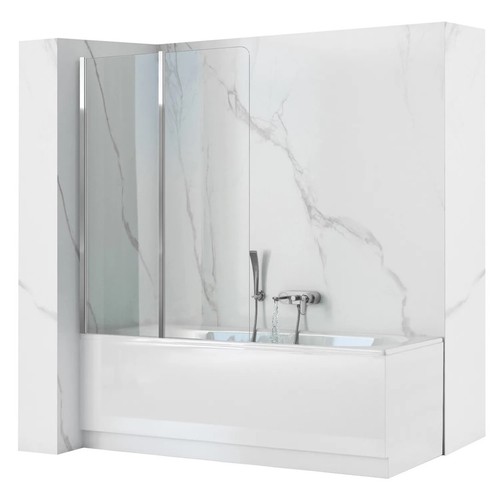 Pare baignoire agate chrome - agate, 80