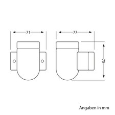 2x Applique FEL Porcelaine