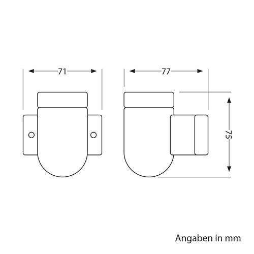 Applique fel porcelaine - 2x,