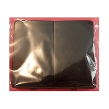 Legrand 086405 Enjoliveur doigt double Interrupteur Poussoir - Sagane plexo - gr