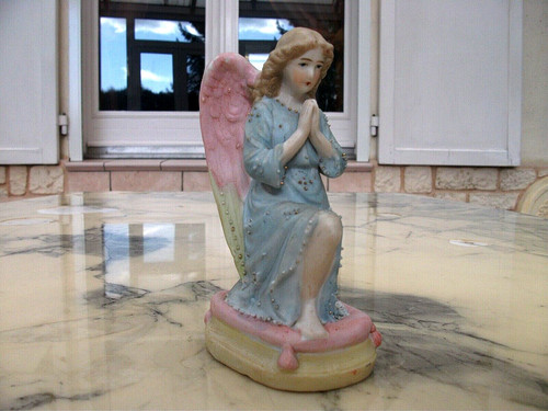 Statuette ancienne ange - statuette,
