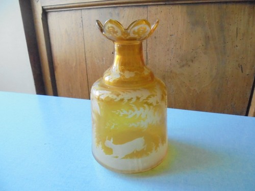 Petite carafe ancienne cristal - petite,