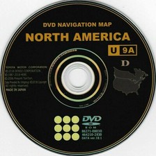 2019 Navigation Map Update DVD