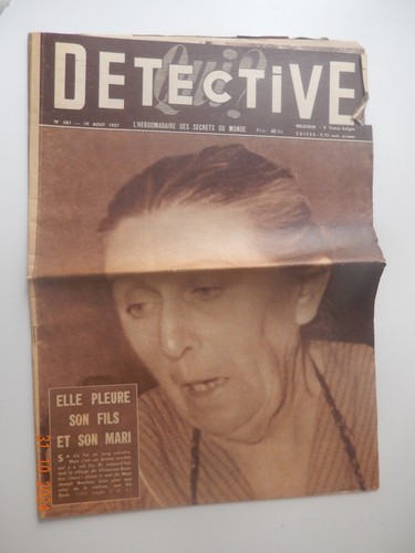 Journal détective - journal,