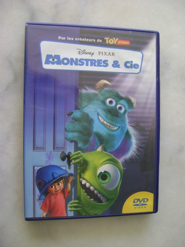 Dvd disney pixar monstres - dvd,