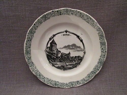 Assiette ancienne faïence - ancienne,