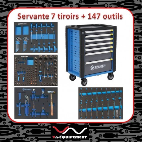 Servante atelier tiroirs - servante, 7