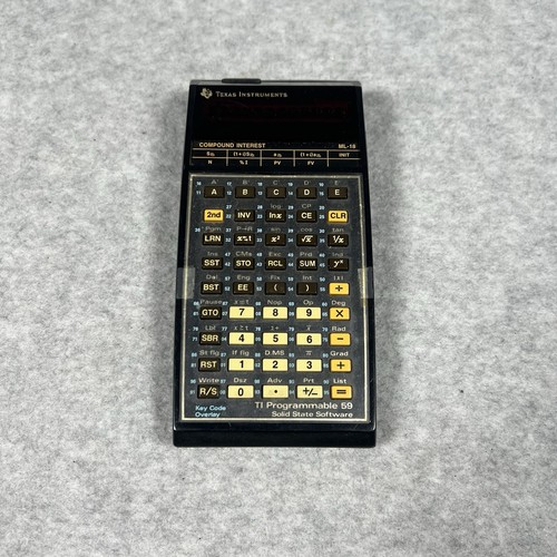 Texas instruments 59 - instruments, ti-59
