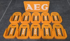 Lot De 10 Support Batterie AEG 18V 