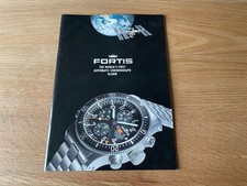 Catalogue Fortis - Space Chronograph Alarm - 2004 - Montres de collection