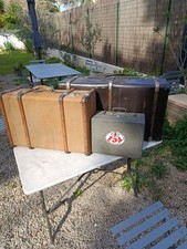 Lot anciennes valises en - de, 3