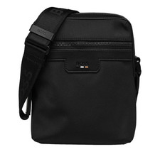 Boss Sac à Bandoulière Homme avec Logo Sur Avant Ray N NS Zip 50536169 Noir