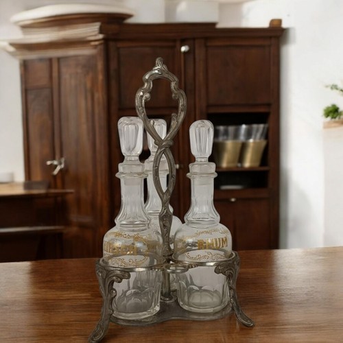 Ancien serviteur table en - serviteur, de