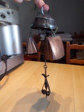 ANCIEN CHAPELET CLOCHES MÉTAL