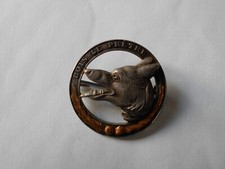 Insigne Les Loups de Bois Leprêtre 168° RIF Régt Infanterie Forteresse ORIGINAL