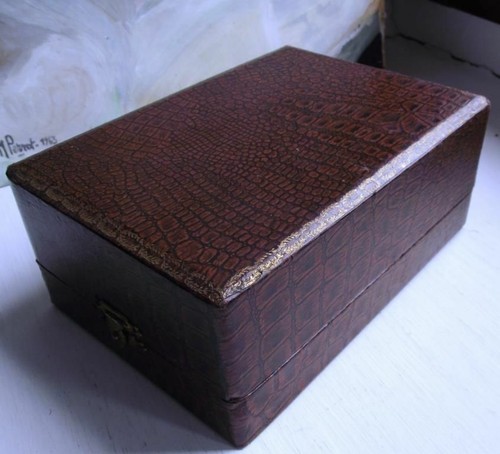Coffret ancien rangement - coffret,