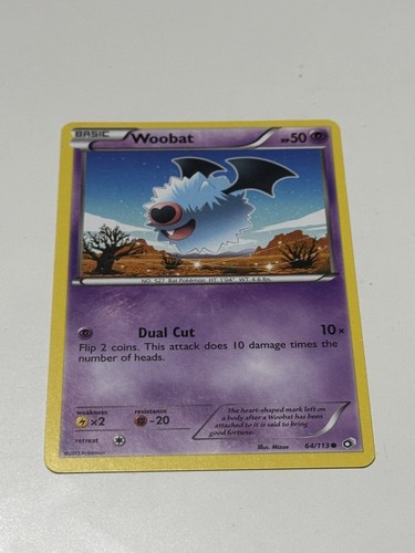 Woobat 113 common pokemon - 64/113,